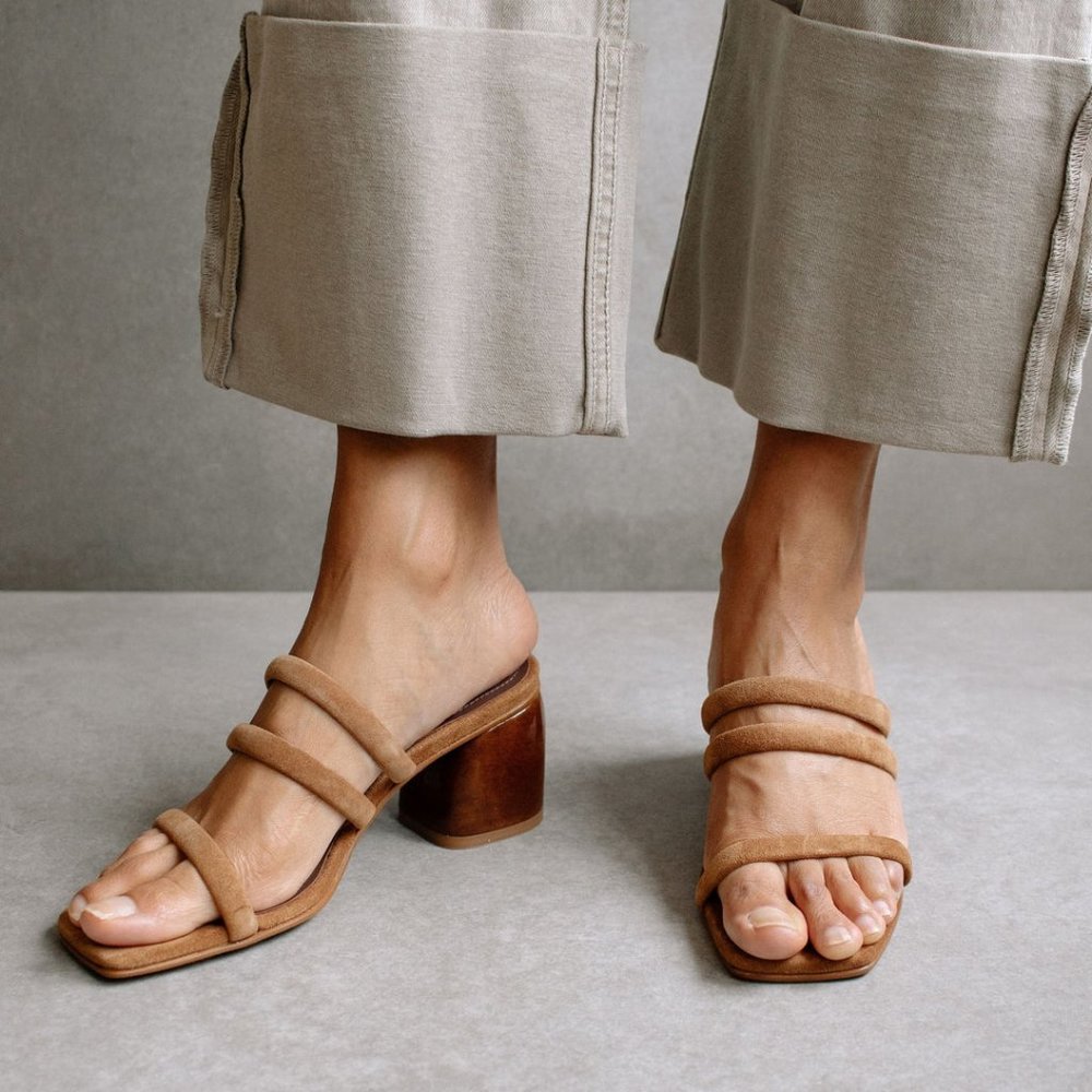 Alohas Indiana Brown Sandal Heels
